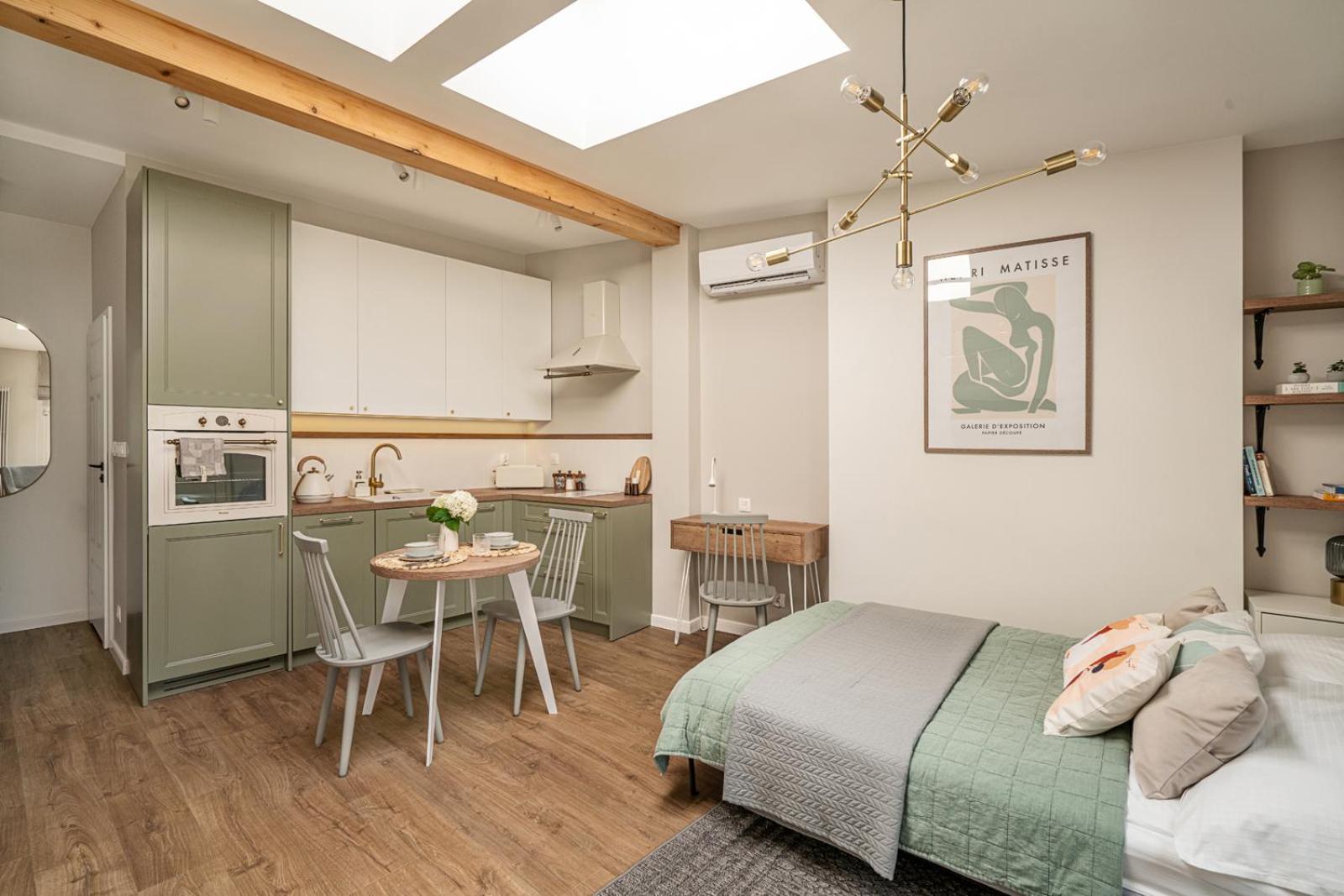 Apartment Pistachio Loft Near Wawel Royal Castle Krakau